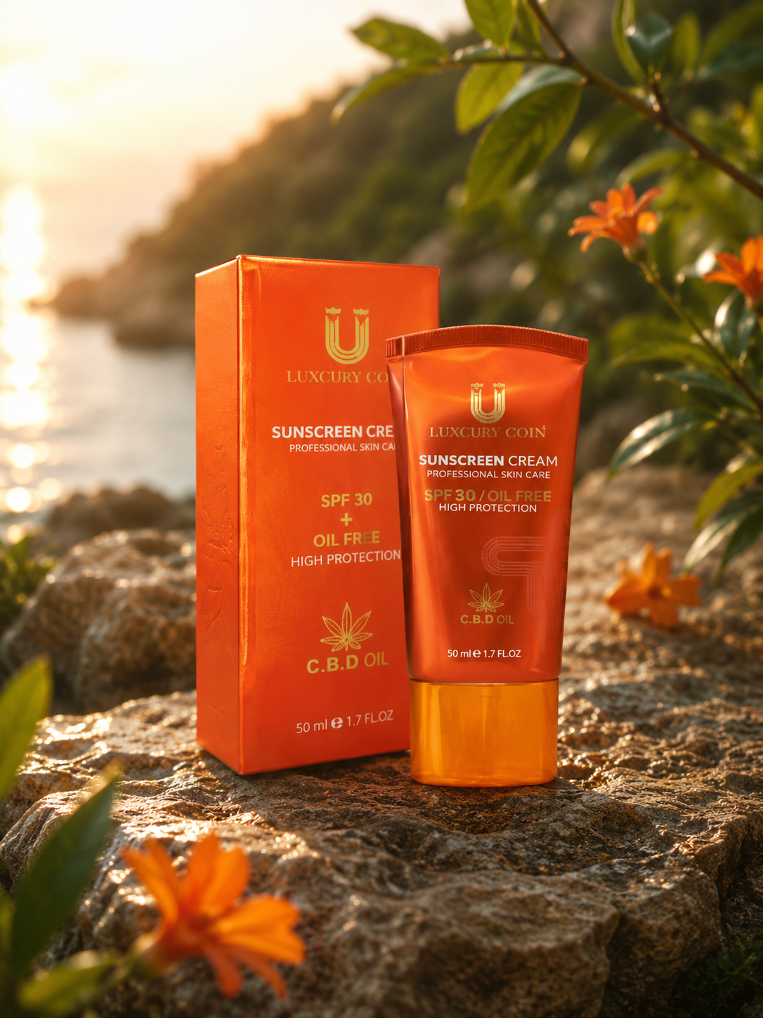 کرم ضد آفتاب SPF 30 لاکچری کوین؛ محافظت روزانه، رطوبت‌رسانی و مراقبت از پوست ☀️🧴✨
