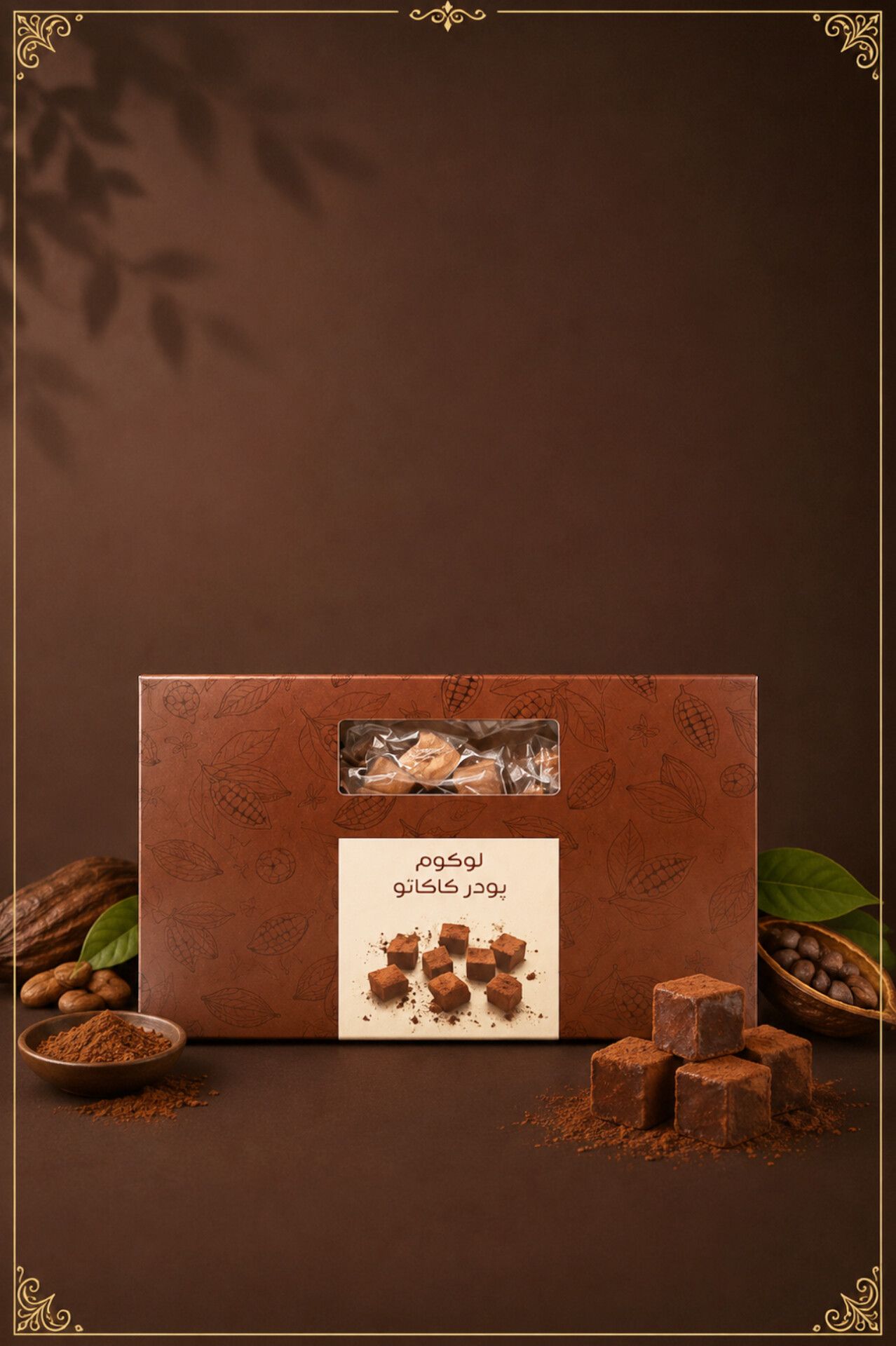 لوکوم شکلات ۴۵۰گرمی BIZ؛ نرم، خوشمزه و مناسب پذیرایی 🍫🍬